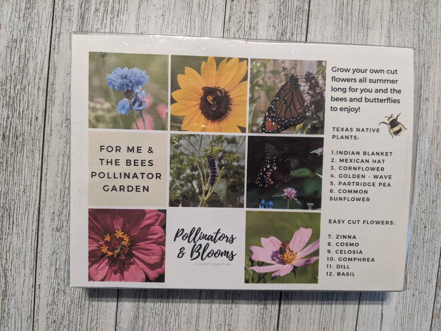 For the Bees & Me - Pollinator Garden Seed Gift Set